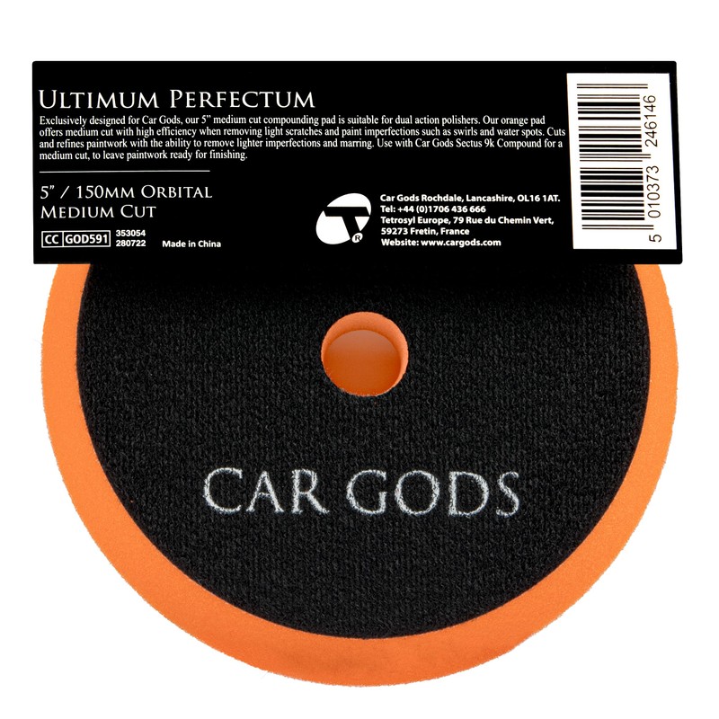 Car Gods Medium Cut Compound Pad