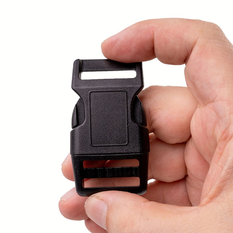 Your Day Mate Buckles Webbing in Black Hard Plastic, Push
