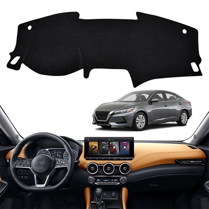 Unbranded For 2020-2025 Nissan Sentra Anti-Slip Cab Dashboard Sun Cover
