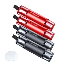 VisionSync 4 Pack 2 in 1 Car Safety Hammer,Car Window Breaker and Seat Belt Cutter, Multifunctional Auto Glass Breaker, Portable Car Emergency Rescue Tool for Automotive Accidents