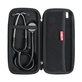 Hermitshell Dedicated Protective Storage Case Compatible with Litman Stesoscope Classic III Stethoscope (Black) (Case Only)