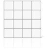 VViViD 11 Sheets Peel and Stick White Gloss Faux Ceramic