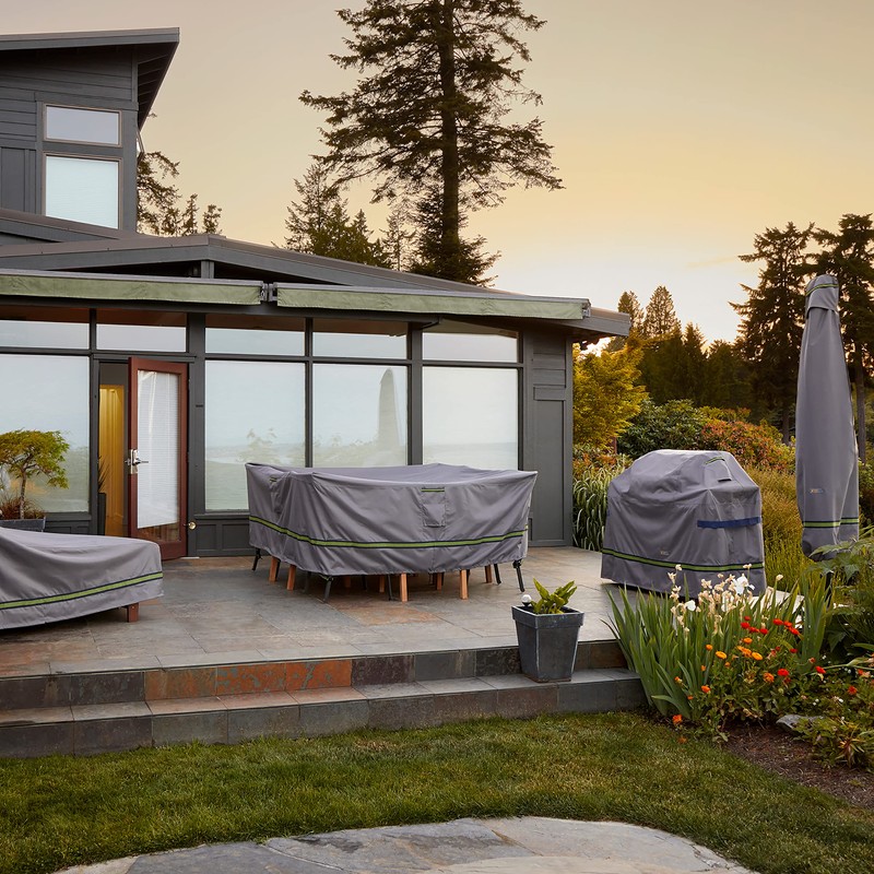 Duck Covers Soteria Water-Resistant 40 Inch Square Fire Pit Cover,