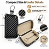 Car Key Fob Faraday Pouch – Signal-Blocking Case with PU