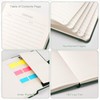 EMSHOI A6 Notebook for Women Men, Small Mini Cute Pocket