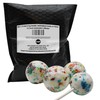 BIG 1.75 INCH Psychedelic Jawbreakers Candy on Sticks 12 Count-