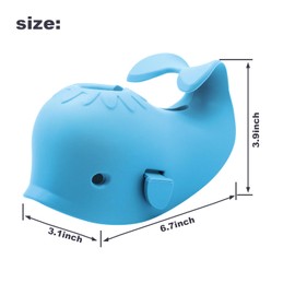 Blue Faucet Cover, Baby Bathtub Faucet Cover,Bath Faucet Cover for Kids