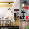 LUXON 15W BR25 Radar Motion Sensor Light Bulbs,Dusk to Dawn