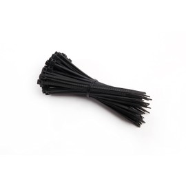 Cable Ties UV Resistant, Weatherproof - Extra Strong Cable Ties - Zip Ties - Pack of 100 Cable Ties Black in Size 3.6 x 300 mm