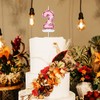Velas de números de cumpleaños de 2.95 pulgadas, velas de
