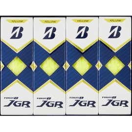 Bridgestone Tour B JGR Golf Balls, 2021 Model, 12 Balls, Yellow