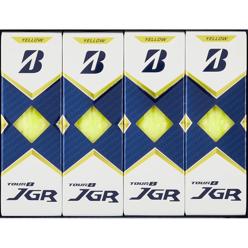 Bridgestone Tour B JGR Golf Balls, 2021 Model, 12 Balls,