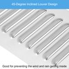 PATIKIL 5 x 5 Inch 304 Stainless Steel Vent Cover,