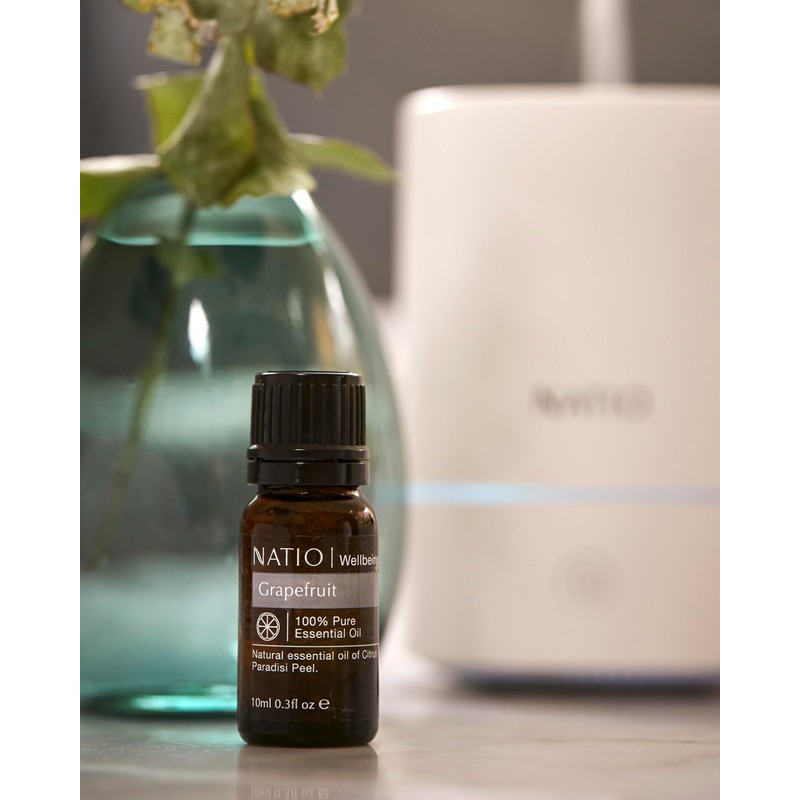 Natio Wellbeing Grapefruit Pure Essential Oil 10 ml - Energising