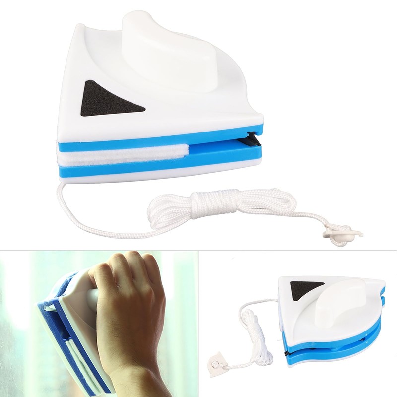 DoubleSided Magnetic Window Cleaner for Highrise Single Glazed Windows with