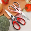 Vutyvve Kitchen Scissors, 2 Removable Kitchen Scissors, Stainless Steel Blades,