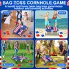 Leitee 4th of July 2 in 1 Bean Bags Toss