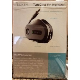 BELKIN TuneCast FM Transmitter Play MP3s in your car on preset stations