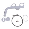G1/2 Toilet Bidet Attachment Set ABS Dual Nozzle Bathroom Bidet