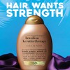 OGX, Shampoo Suavizante de Keratina Brasileña, 385 ml