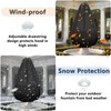 36"x42" Outdoor Water Fountain Covers for Winter Protection Waterproof Garden