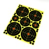 ANCLLO 10 Pack Multi Size 4inch 3inch 2inch Bullseye Reactive