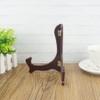 Tincogo 7 inch wood-like Easels Plate Stand Holder Display Stands