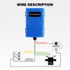 Roykaw Golf Cart Voltage Reducer Regulator,36 or 48V to 12V