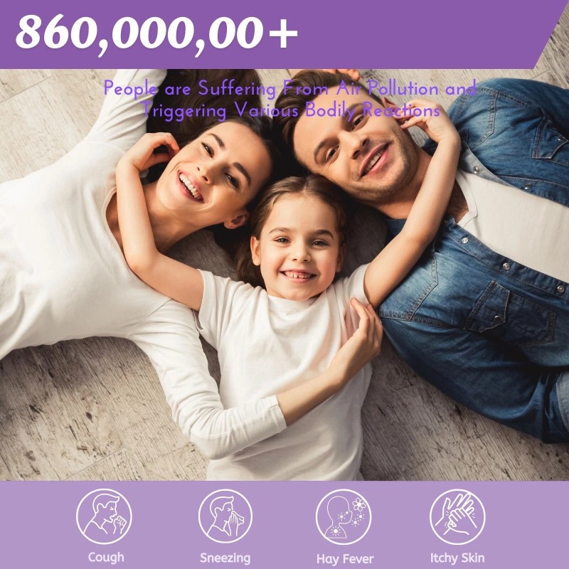 nispira HEPA Filter Performance Plus For Holmes AER1 Air Purifier