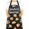 VAMSII Sandwich Lover Apron With Pockets Sandwich Master Adjustable Apron