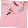IWOWHERO 2 Pair Lash Display Stick Eyelash Extension Holder Fake