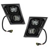 EVERESTHD Fog Light Pair Set 12V LED Front Bumper Lamps