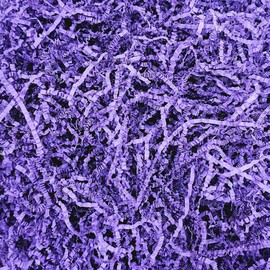 GoooodGift - 3 oz - Purple - Crinkle Cut Paper Shred Filler for Gift Wrapping, Gift Box Stuffing Birthdays, Basket Filling Mother's Day Christmas