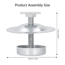 Tomotato 4 Set Beehive Feet, Anti Proof Hives Feet Stainless Steel Beehive Base Beekeeping Beehive Stand Bee Hives Tool for Beekeeper