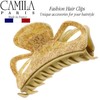 Camila Paris CP3236 French Hair Clip for Women, Mustard, Girls