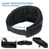 Sleep Headphones Bluetooth Eye Mask,Wireless Music Sleep Mask Ultra-Soft Sleeping
