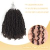 Ainimiu Yanky Twist Crochet Hair - 8Inch 8 Packs (20