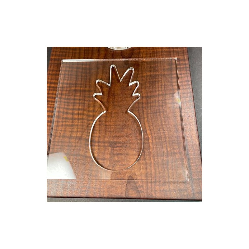 Pineapple Acrylic Router Template