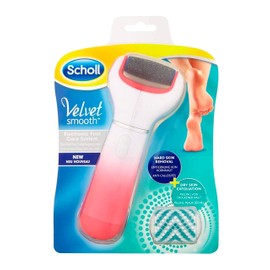 Scholl Velvet Smooth Electronic Foot File, Pink