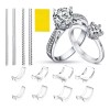 Doble G Ajustador De Anillos, Pack De 15 Pzas Silicona,