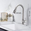 Single Handle Pull Down Kitchen Faucet, Stainless Steel Pull Out