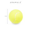 Bramble Tennis Balls with Mesh Bag, 6.5cm Diameter, Classic Yellow