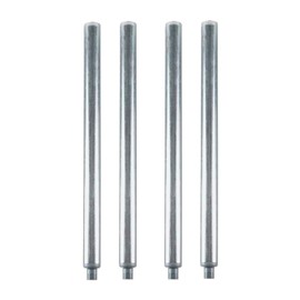 AmGood Galvanized Steel Legs for Work Tables (24" Legs, 4 Pack)