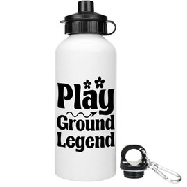 Azeeda 600ml 'Playground Legend Funny Text ' Reusable Water/Drinks Bottle (WT00081458)
