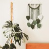 ORIGACH DIY Macrame Leaf Wall Hanging Kit Boho Macrame Leaf