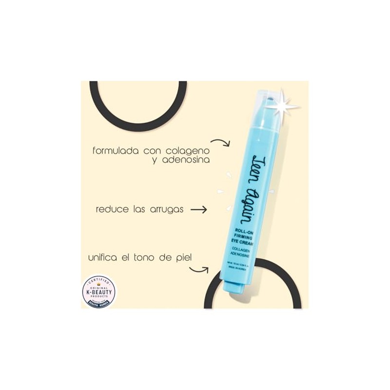 Crema reafirmante para ojos en Roll on