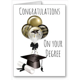 Congratulations On YoUR dEGREE cARD graduation