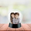 Photo Snow Globe with Black Base