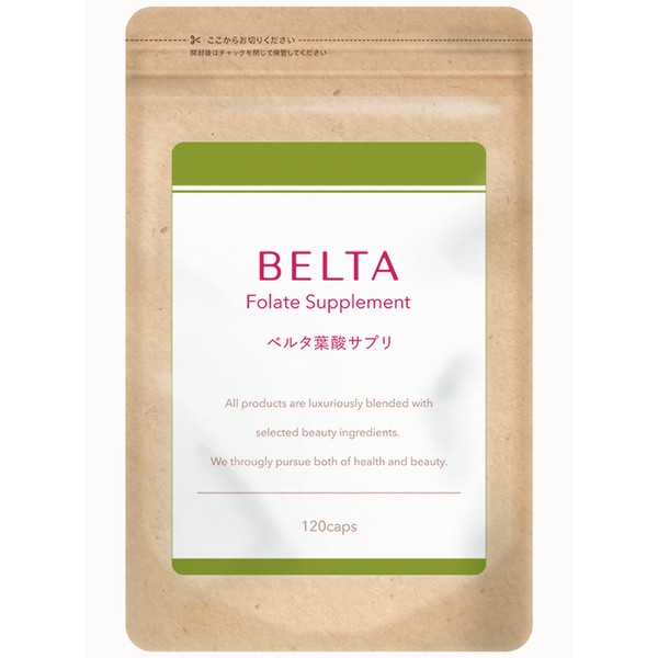 BELTA Belta folic acid supplement 1 bag (120 grains / 30 days&#39; worth) Pregnancy and pregnancy Iron content