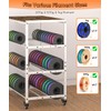 3D Printer Stand with Filament Storage Rack, 3-Tier Rolling Spool